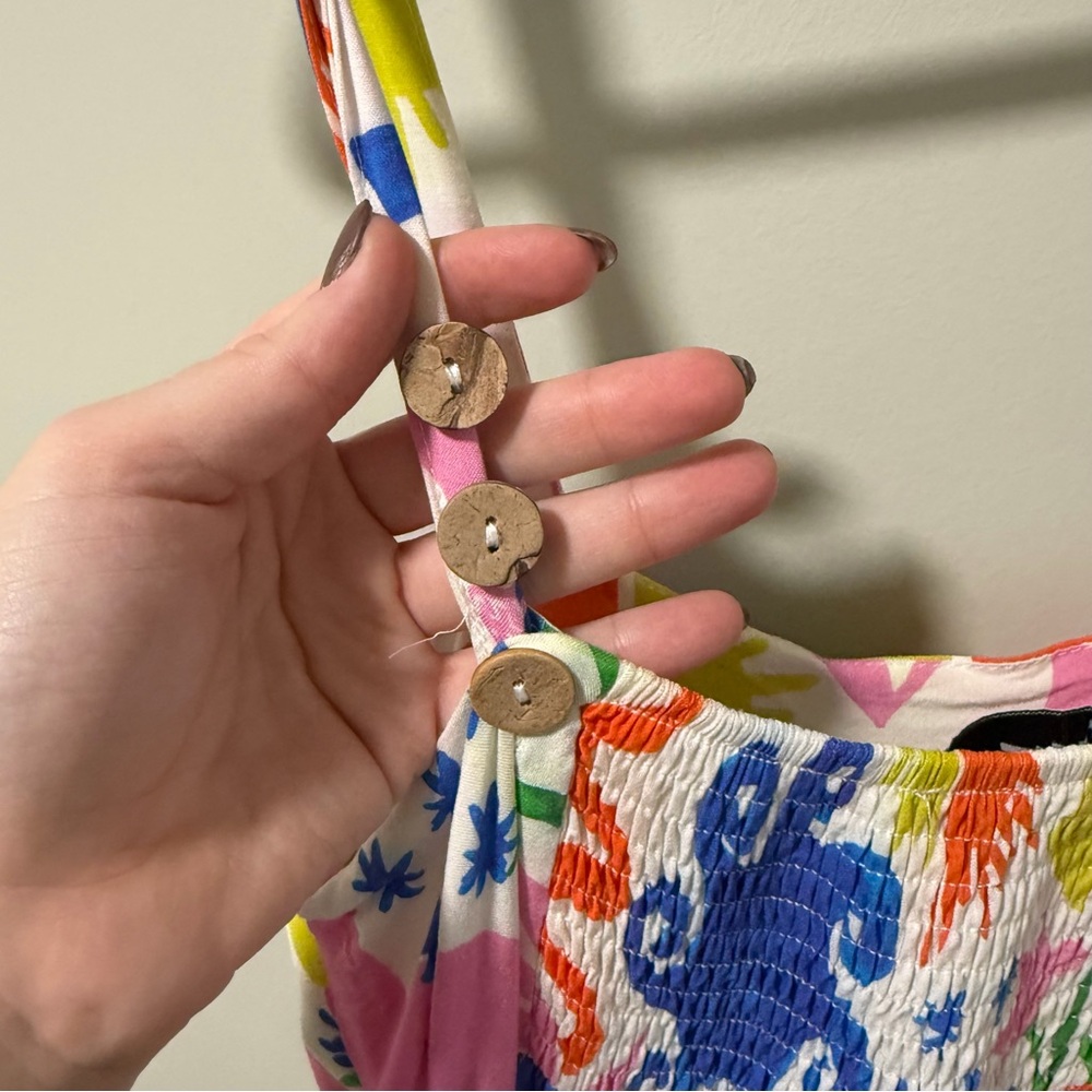Petal & Pup Multicolor Patterned Dress - Picture 9 of 13